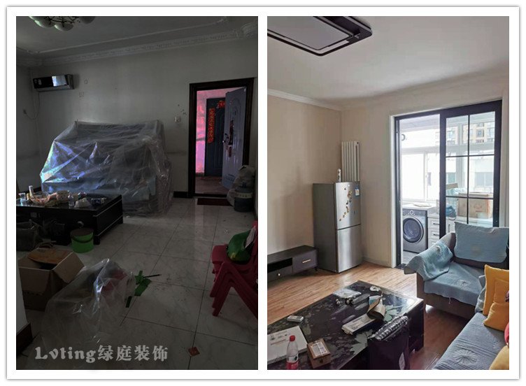 西安二手房翻新客厅案例